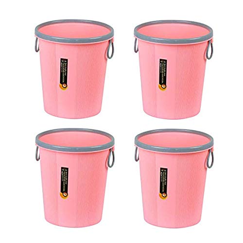 Corbeille à papier et poubelles polyvalentes en pack de 4