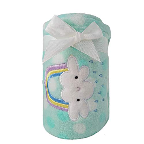 CREVENT 30"X40" Lightweight Fuzzy Fluffy Warm Baby Throw Blanket for Infant Toddler Crib