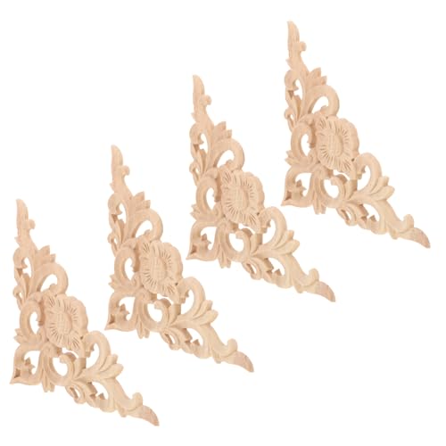 Artibetter 4stücke Holzleisten Für Möbeldekoration Dekoratives Holz Trim Möbel Applique Ecke Onlay Holzverkleidung Einfache Anbringung Langlebiger Klebstoff Robuste Qualität Artibetter 4stücke Holzleisten Für Möbeldekoration Dekoratives Holz Trim Möbel Applique Ecke Onlay Holzverkleidung Einfache Anbringung Langlebiger Klebstoff Robuste Qualität