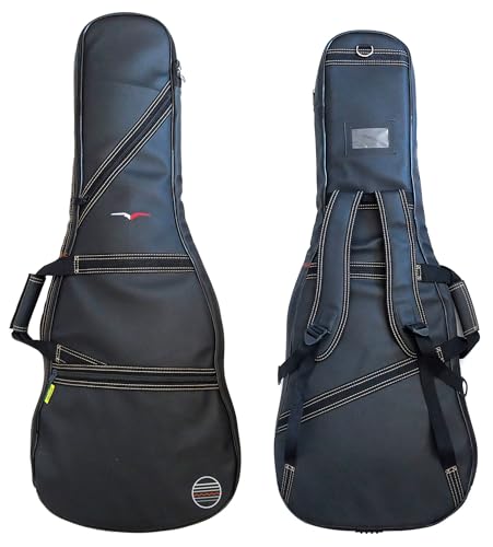 MUSIC EXPERIENCE Capa Bag Guitarra Couro Ecológico Sintético Reforçado 06EX