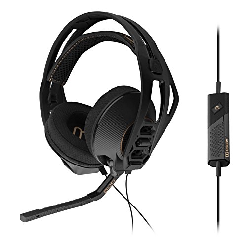 Plantronics 203803-01 RIG 500HD USB Headset for PC - Black (Renewed)