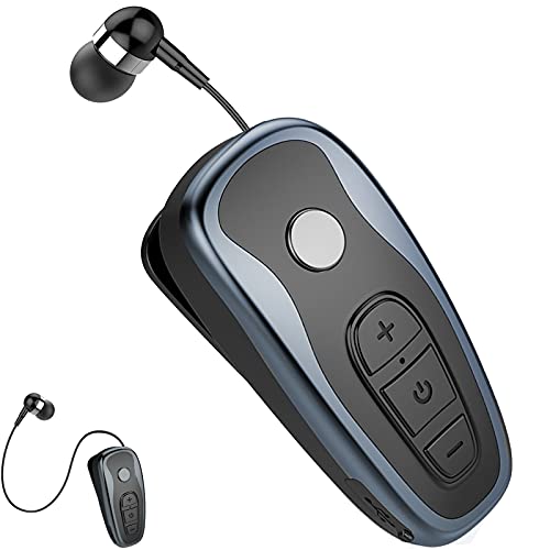 Auricolare Bluetooth Retrattile Con Cancellazione Rumore - Cuffia Wireless Clip, Design Moderno - Foto 6