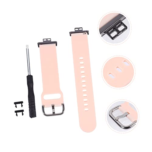 NUOBESTY Watchband Decorative Replacement Strap for Watch Fit Stylish for Sports and Daily Wear Lightweight Material Unisex Design2