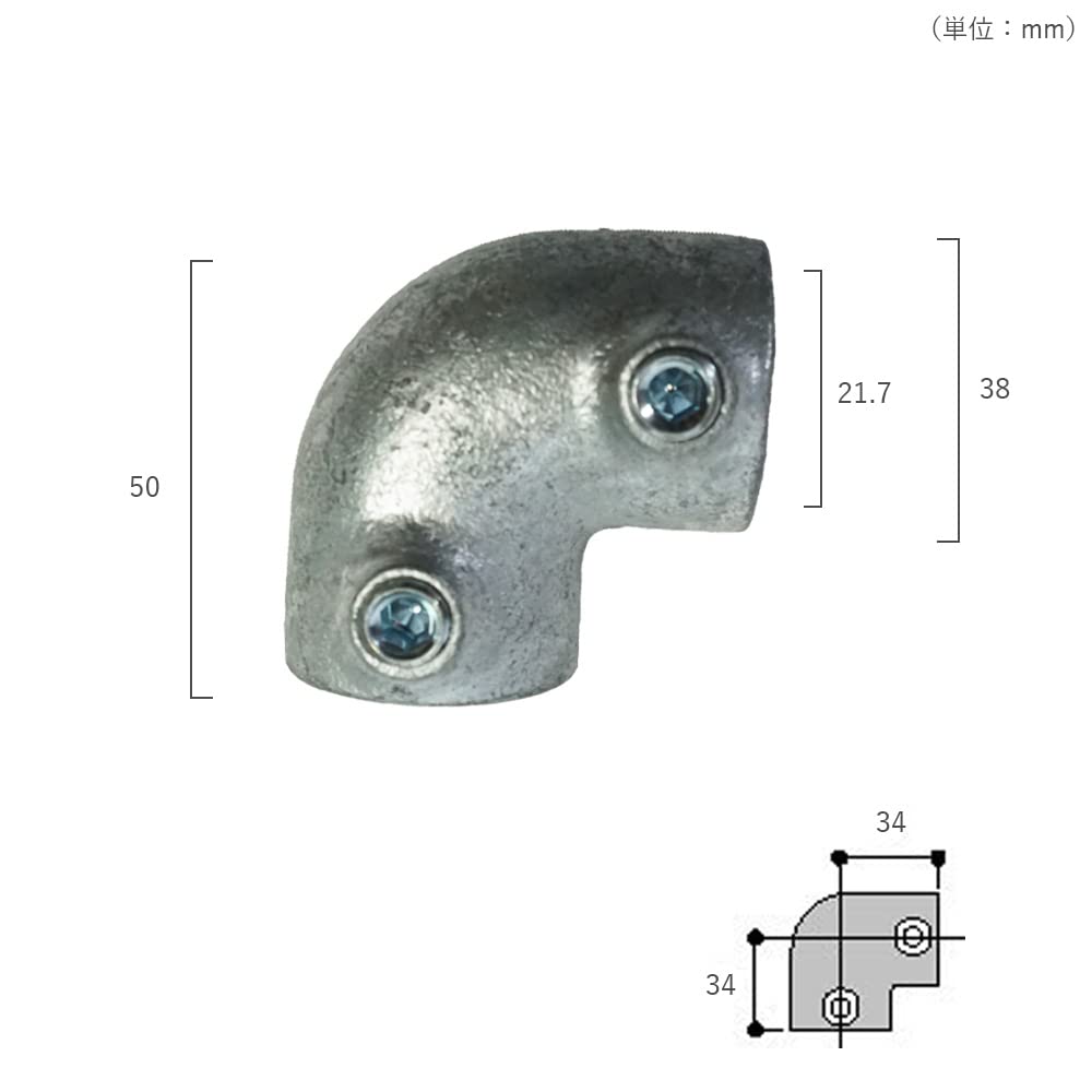 パイプ４種類とケース Amazon.co.jp: 「Kee Klamp キークランプ エルボジョイント