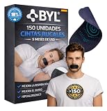 BYL® PACK AHORRO 150 Tiras Bucales Para Dormir – 150 Unidades Antironquidos |...