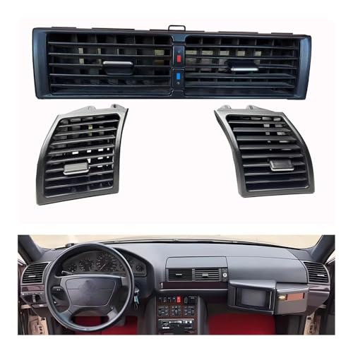Grille de ventilation centrale tableau de bord sortie d'air climatisation W140 - 2