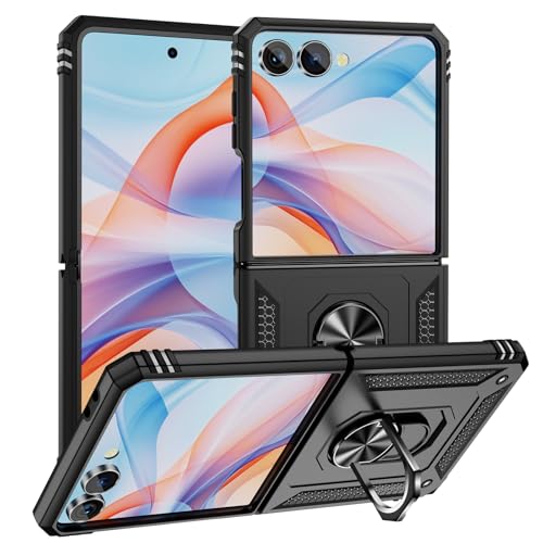 Coque Samsung Galaxy Z Flip 7 5G Asuwish magnétique antichoc avec anneau
