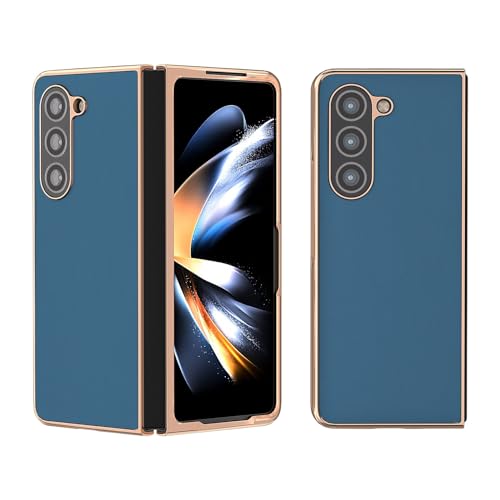Coque Xiaomi Mix Fold 2 antichoc : étui fin en cuir bleu pour votre quotidien actif