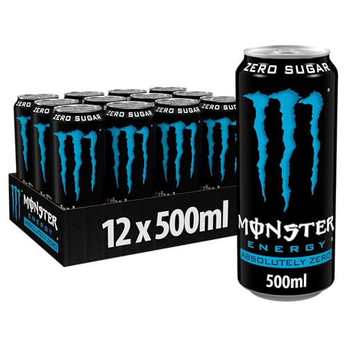 Monster Energy Drink Absolutely Zero Sugar 12 x 500ml