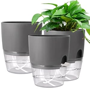 3 Pièces Pots de Fleurs, Pot ...