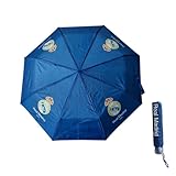ARDITEX, Paraguas Real Madrid Niño, Paraguas Plegable, Regalo del Real Madrid, Fabricado en Poliéster, Plegable y Tematizado con Funda, Apertura Manual D 96cm, L 56cm, 8 Paneles