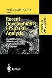 intelligence advance e/r  Recent Developments in Spatial Analysis: Spatial Statistics, Behavioural Modelling, And Computational Intelligence (Advances In Spatial Science)