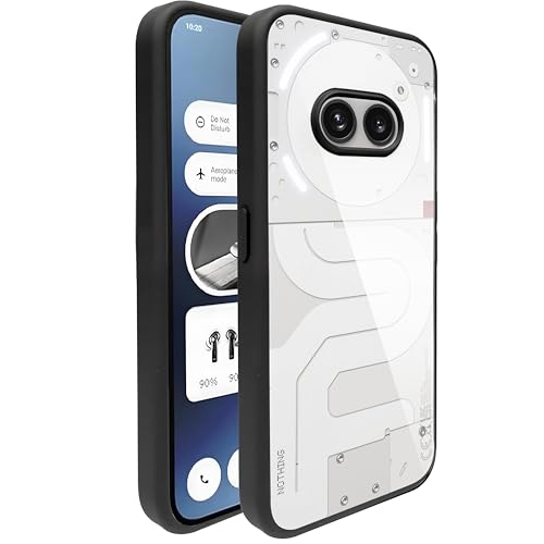 Image of Artistque Hard Clear Back Cover Case for Nothing Phone 2a Plus 5G | Shockproof TPU | Acrylic Armor | Stylish Protective Design - Transparent