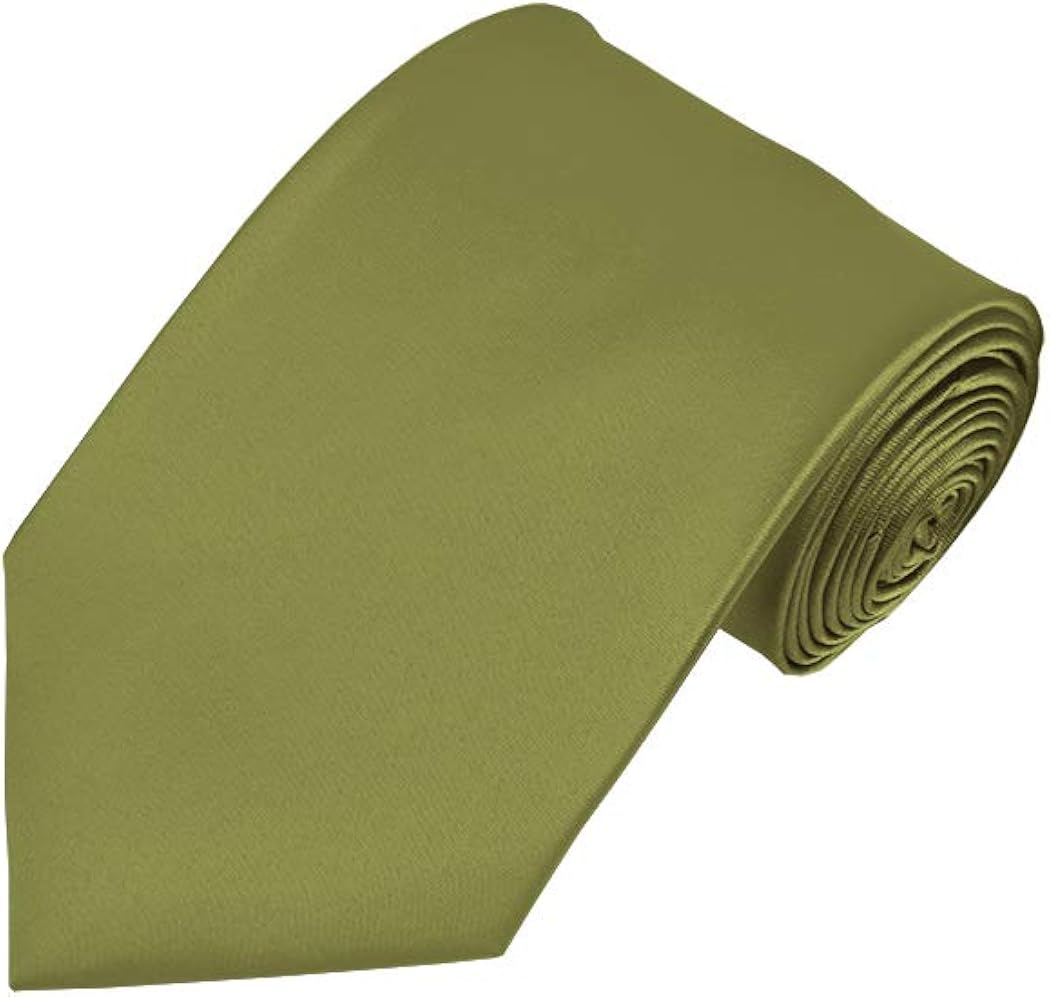 olive green neck tie