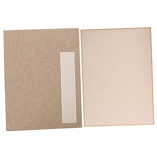 KONTONTY Thickened Hard Card Mounting Rice Paper for Writing Painting Art Craft