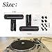 XYgdhqpt 2Pcs SFATM02N01A1 Dust Cover Hinges Compatible with Technics SL1200 MKII / SL1210 MK II Gramophone (Open 45 Degrees) (2)