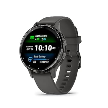 Garmin Relógio Venu 3 Preto 41mm com Monitor Cardíaco de Pulso e GPS