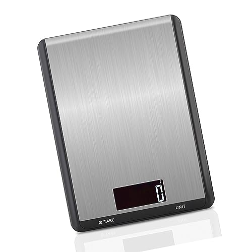 デジタルスケール 10kg 1g単位 ブラック ? ステンレス鋼天板 風袋引き機能 mlモード 防撥水設計 調理 お菓子作りに最適