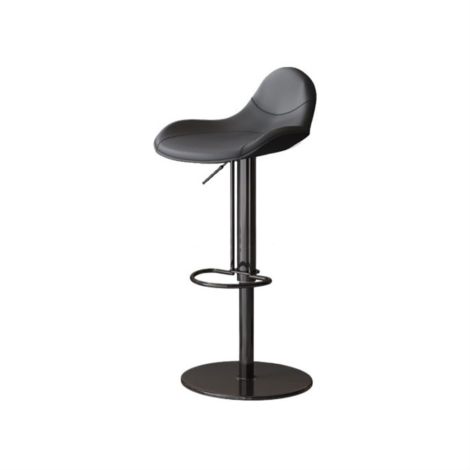 Eines B Home Ar Furniture Fashion Light Luxury Ar Chair Household Swivel Lift High Chair Ar Stool Stainless Steel Island Chair Counter Arstool(B)