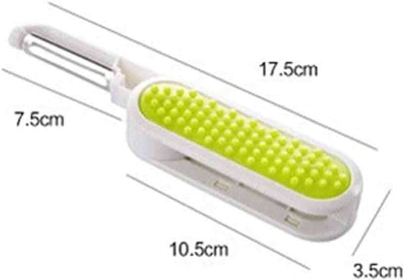 3 in 1 Vegetable Peeler Fruit Grater Washer Multifunctional and Cleaning Tool image 2