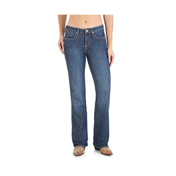 Wrangler-Womens-Aura-Instantly-Slimming-Mid-Rise-Boot-Cut-Jean Wrangler womens Aura Instantly Slimming Mid Rise Boot Cut jeans, Blue Legend, 18 US