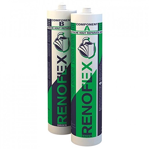 Renoflex Grün 2-Komponenten 600ml Epoxy-Holzersatzmasse Cover