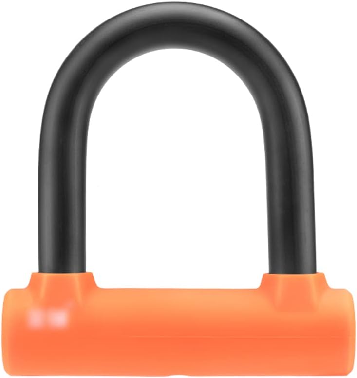 Heavy Locks Bicycle Lock U-Lock Electric Car Motorcycle Safety Lock Mountain Bike Road Car Portable Silicone Door Lock U-Locks for Bicycles