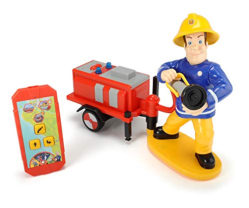 Preisvergleich Produktbild Dickie Toys 203095008 Wasserspritzfunktion Feuerwehrmann Sam ferngesteuerte Spielfigur