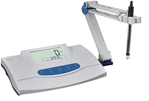 CGOLDENWALL Lab Digital LCD pH/mV/Temperature Meter & Electrodes PH Tester pHS-3C