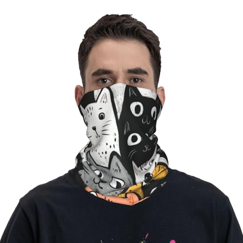 Neck Gaiter Mask,Bandana Sunflower Floral Print Face Cover Mask Sun Uv Protection,Neck Warmer Balaclava,Tube Face Scarf2