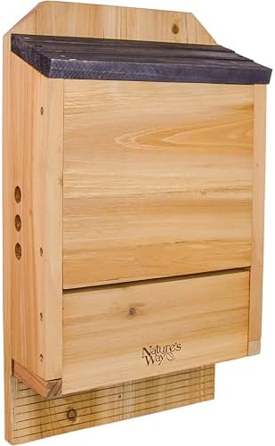 Nature's Way Bird Products CWH6 Triple Chamber Cedar Bat House, 2...