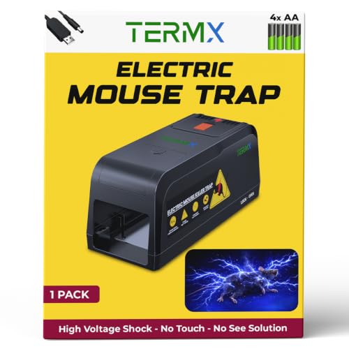 Large Electric Rat Trap Mouse Traps for Indoor Home No Touch Instant Kill