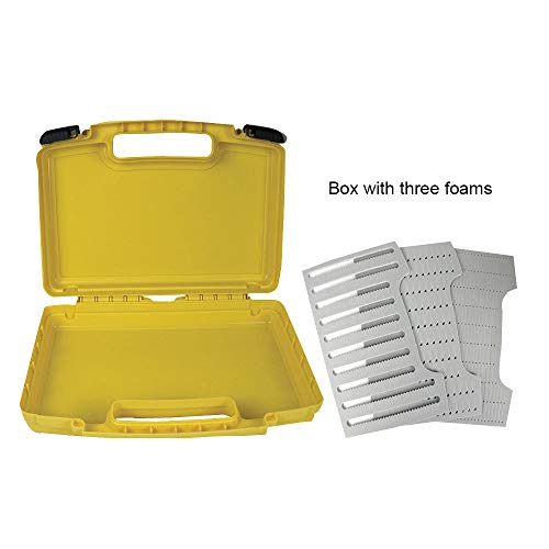 Aventik Streamer Fly Box Click Lock Large Streamer Flies Fishing Box Boating Fishing Box (Sf2 Olivine) #TOP5