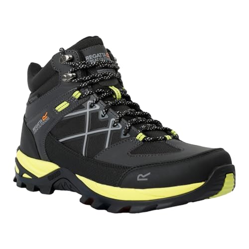 Regatta Mens Samaris III Walking Boots (8) (Ash/Lime Punch)