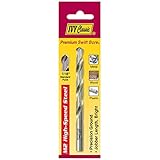 IVY Classic 01123 23/64-Inch M2 High Speed Steel Drill Bit, 118-Degree Point, 1/Card