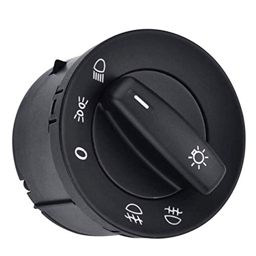 HZTWFC Interruptor de los faros OEM # 1K0 941 431Q 1K0941431Q Para VW Golf MK5 Caddy Jetta TOURAN SAGITAR Bora Cover