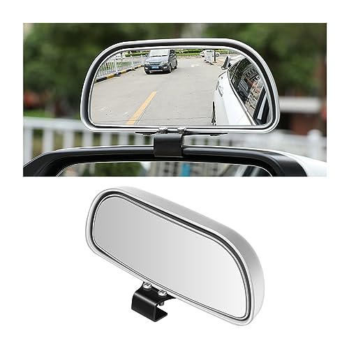 JNNJ Espejo De Punto Ciego Àngulos Muertos, Espejo De Punto Ciego Del Coche De Gran Angular Ajustable Espejo Auxiliar Retrovisor, Espejo Retrovisor Exterior Coche Apto Para Todo Tipo Vehículos