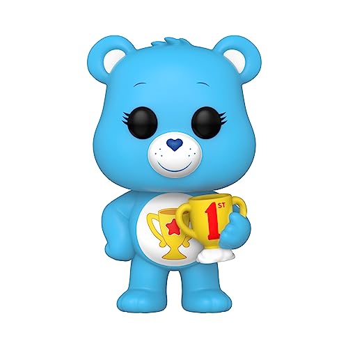 Funko POP! Animation: CB40- Champ Bear, Flocked CH, Care Bears, Collectable Vinyl Figure, Gift Idea, Official Merchandise - Image 2