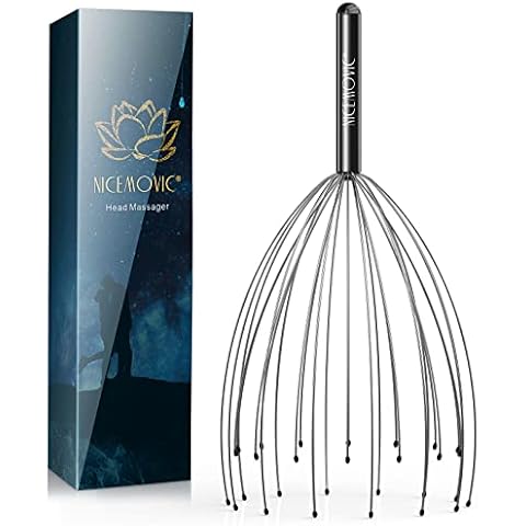 NICEMOVIC Masajeador de Cuero Cabelludo de 28 Dedos Cover
