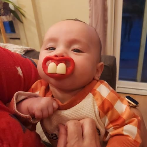 Funny Pacifiers for Babies, Newborn Pacifier 0-3 Months, Infants Pcifiers for 0-6 Months, Toddlers Mustache Pacifier, Baby Gift Pacifiers for Boys and Girls - Image 3