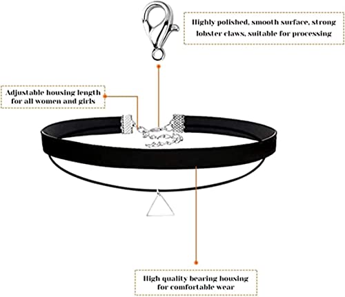 La Mejor Lista de Gargantillas Top 10. 3 Gargantillas marca YHMOLYY (3)