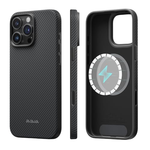 Image of pitaka for iPhone 16 Pro Max Case 6.9 inch, Refined Protection, Black /Grey