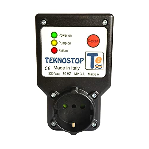 Détecteur Manque D'eau 220v Teknostop 8a Protection Contre Fonctionnement à Sec