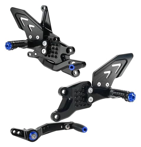Repose-pieds arrière réglables moto YZF-R7 fatigue passagère éliminée