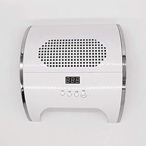 Vacuuming and Drying 2 in 1，Nail Dust Collector Manicure Machine High Power Professional Salon Fingernail
