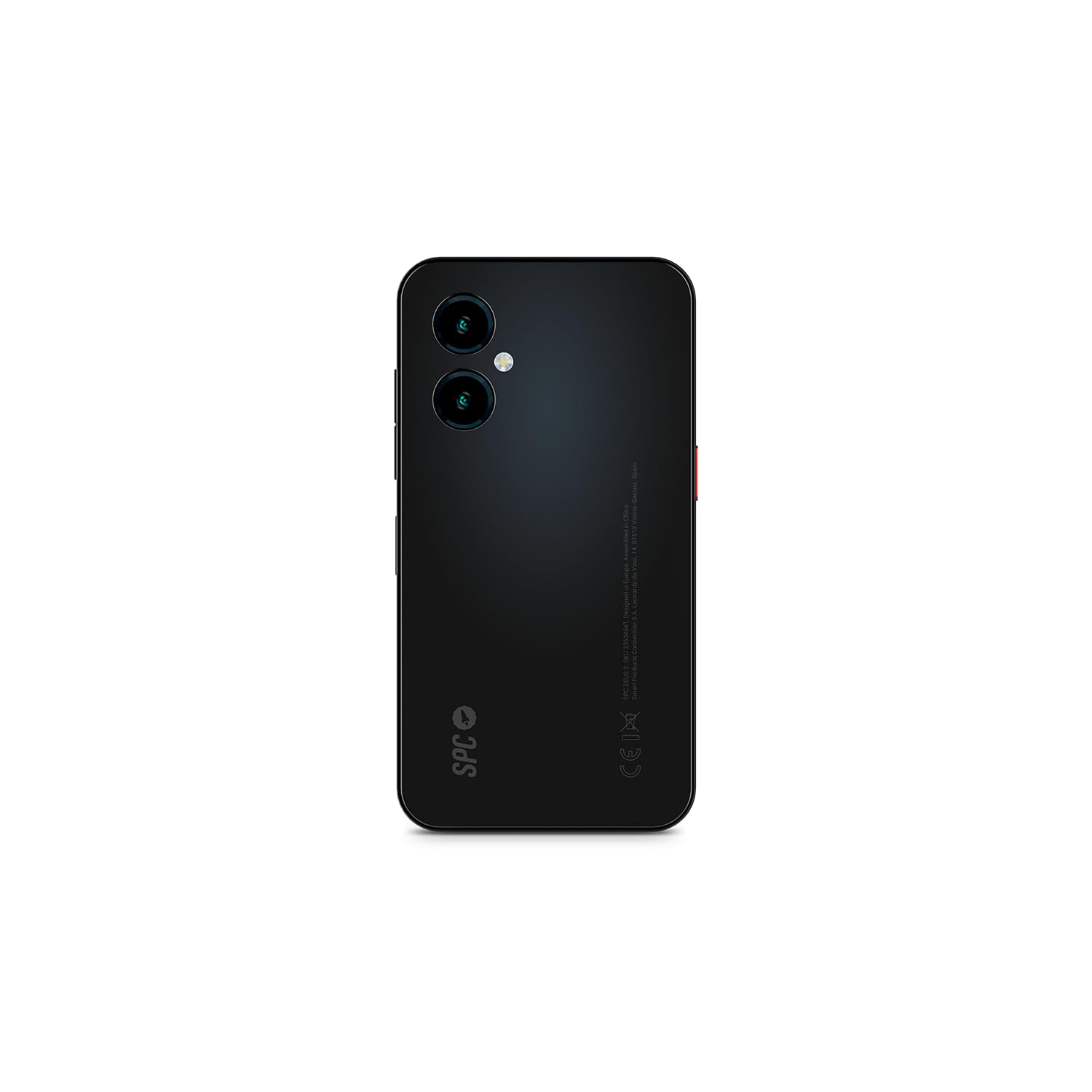 SPC Zeus 2 + etui | Smartfon dla seniorów kompatybilny ze zdalnym zarządzaniem i lokalizacją aplikacji, tryb łatwy, fizyczne przyciski, ikony XXL, 5", podwójny aparat 64 GB, stacja ładująca, przycisk