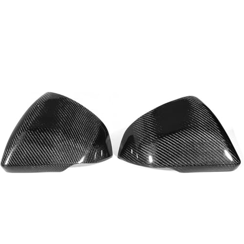 Coques de rétroviseurs en fibre de carbone véritable pour Mustang GT 2015-2019