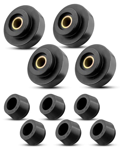 TIKSCIENCE Radiator Mounting Kit Polyurethane Fit for Peterbilt 357 377 379 385 386 387 Model with...