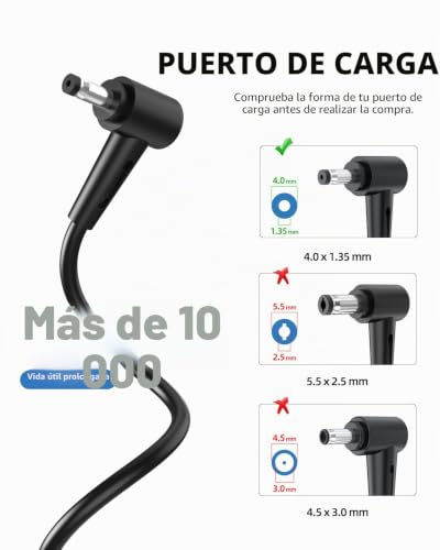 Cargador ASUS 33W soluciona batería sin carga en EXA1206EH 2