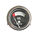 RTP IH / Farmall Tractor Oil Pressure Gauge Zone Style with IH Logo with Studs
